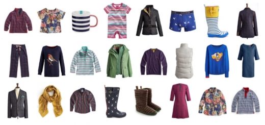 Some of Joules' delightful products