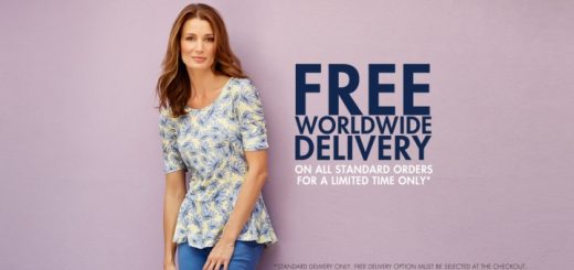 Free worldwide delivery at M&Co