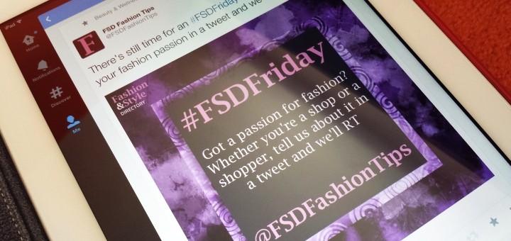 An #FSDFriday tweet