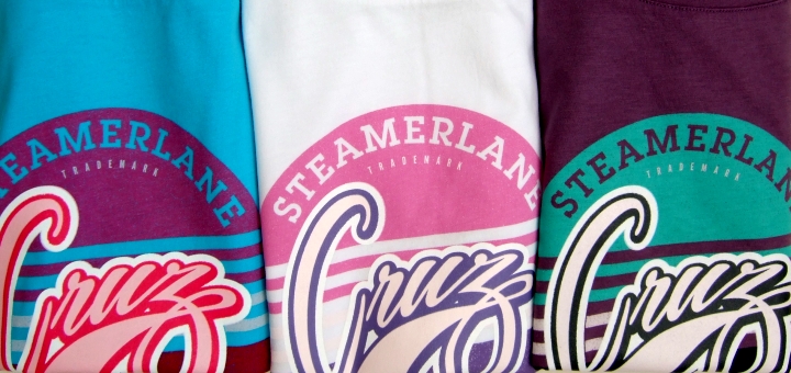 Women's Cruz Liner t-shirts from Steamer Lane