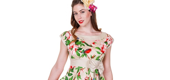Birds & Blooms '50s Dress from Banned at Blue Banana