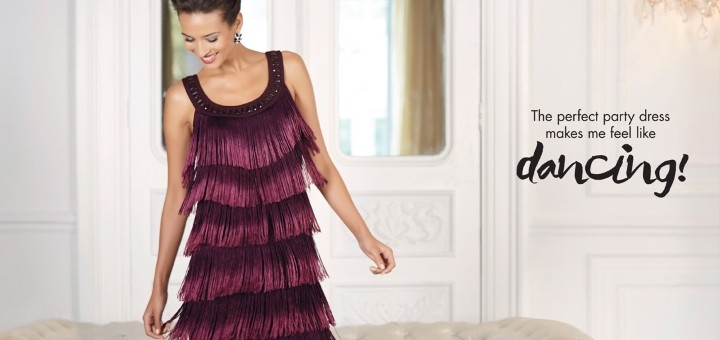 Fringed flapper dress at M&Co (usually £89, but with 25% off using promo code)