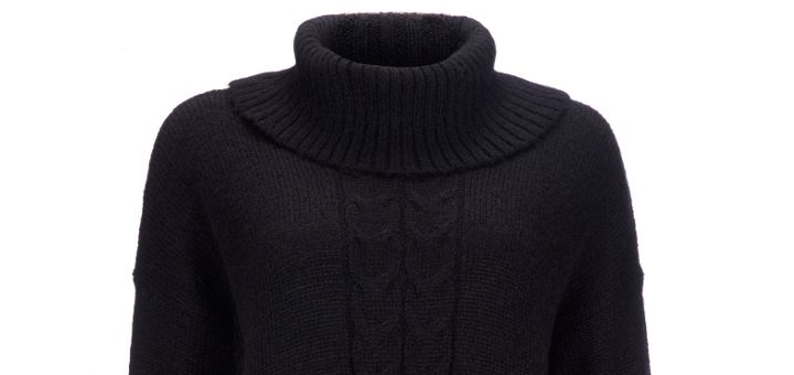 W Collection Black Polo Neck Jumper at House of Fraser