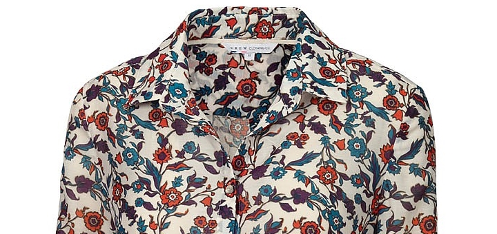 Women's laurel shirt at Crew Clothing (£65)