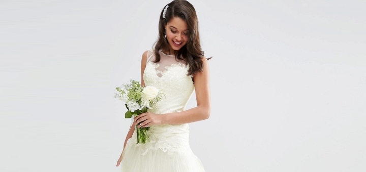 Retailers like ASOS are now selling wedding dresses