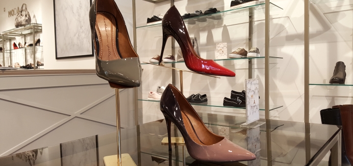 Moda in Pelle at Sandersons department store, Sheffield. Photograph by Graham Soult