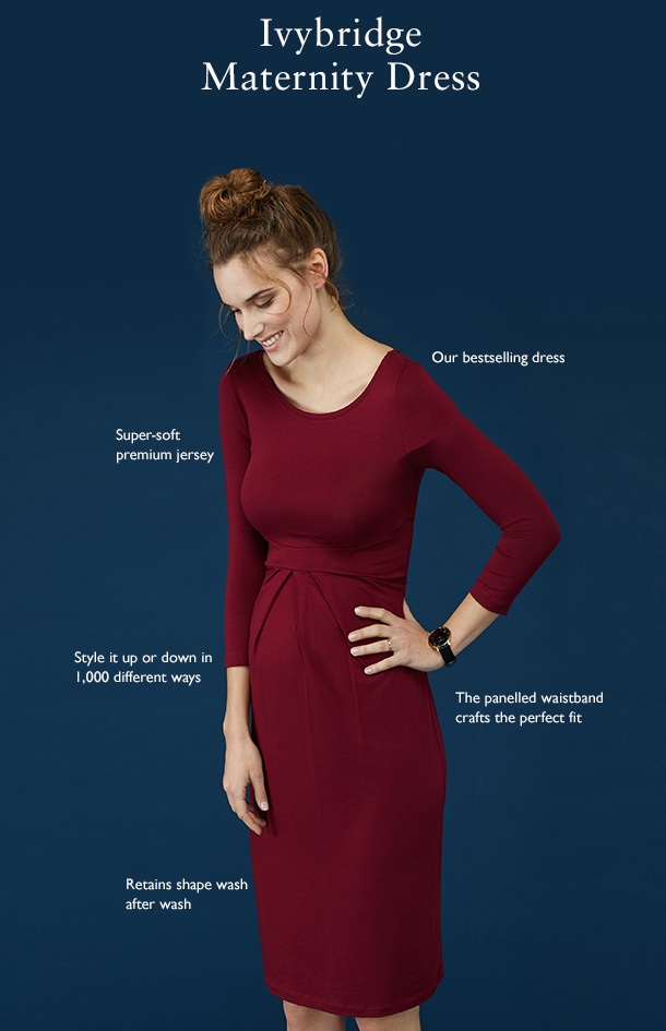Reasons why the Ivybridge maternity dress from Isabella Oliver is such a bestseller