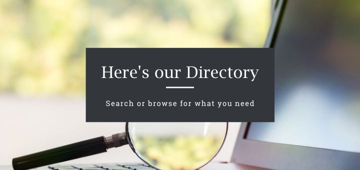 Search or browse our Directory